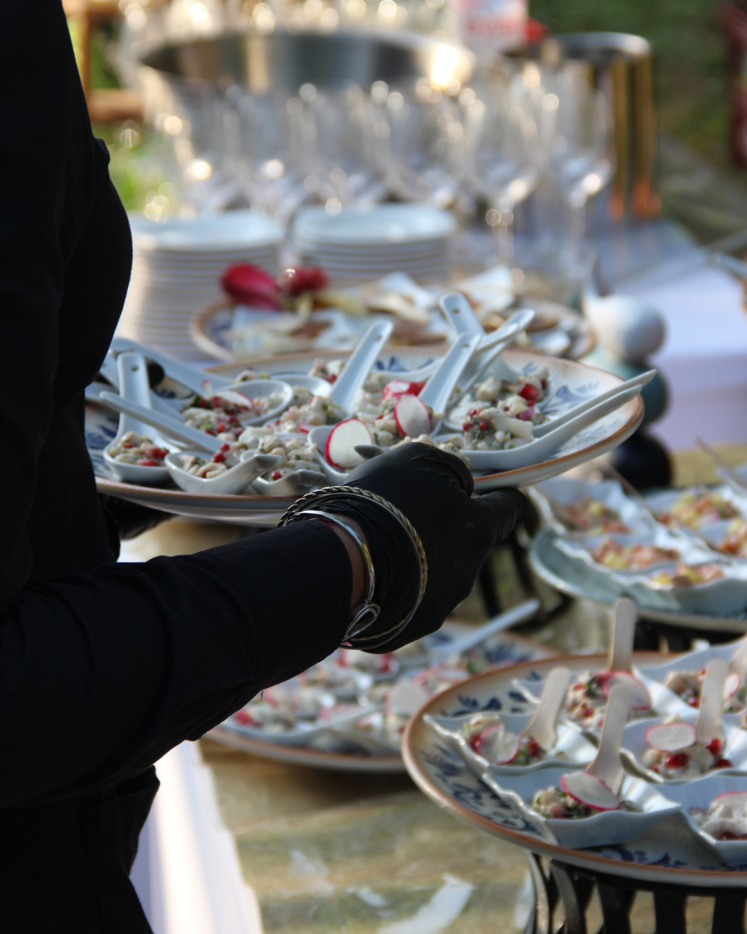 Buffet chaud kasher — Diamanté K traiteur événementiel